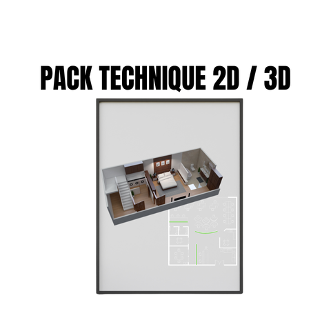 Gros Pack Technique 2D / 3D