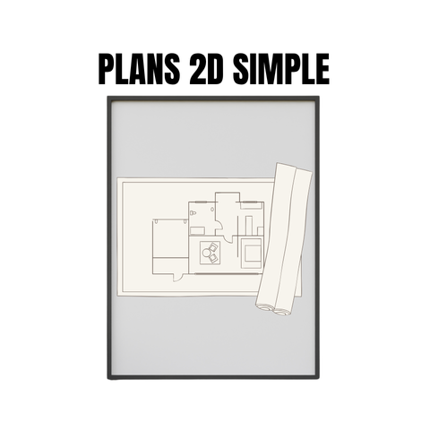 Plan 2D simple