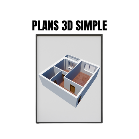 Plan 3D Simple