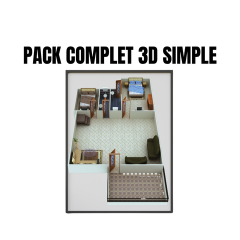 Pack complet 3D simple